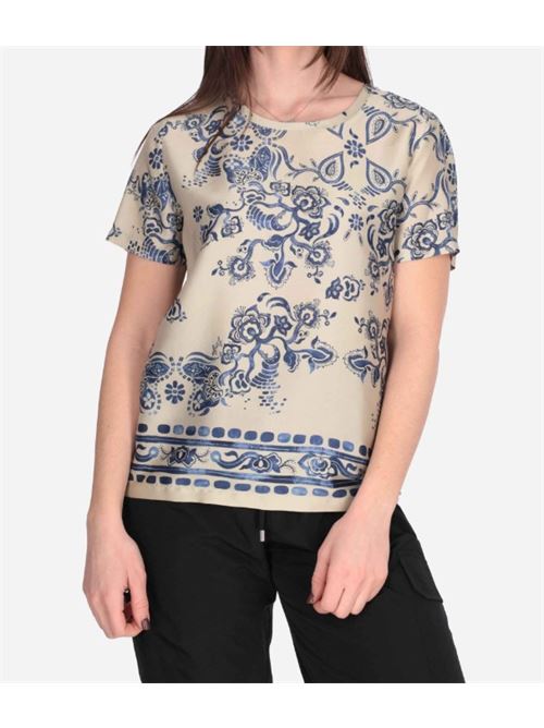 Blusa Liu Jo con stampa floreale Liu Jo | CA6377TS555.P9652